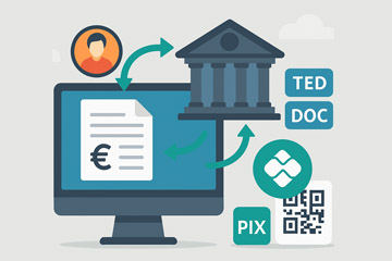 Pagamento via DOC/TED