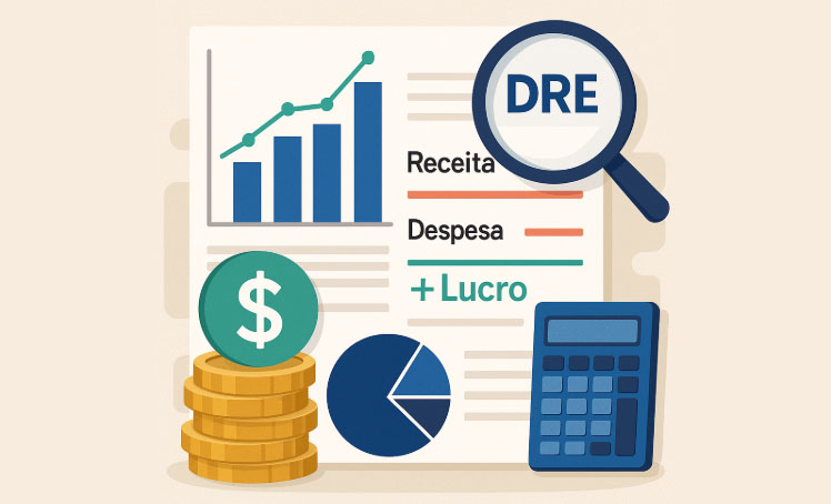 Financeiro - Lucro ou Prejuízo - DRE e DRE com Análise